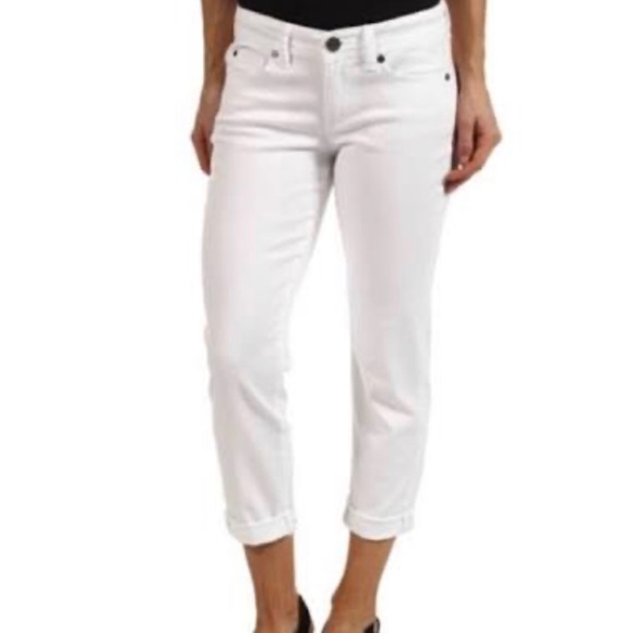 Calvin Klein Jeans Denim - Calvin Klein Skinny White Crop Jeans